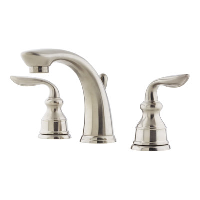 Avalon-Bath Widespread Bathroom Faucet with Drain Assembly