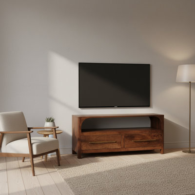 110cm Solid Wood Console Table