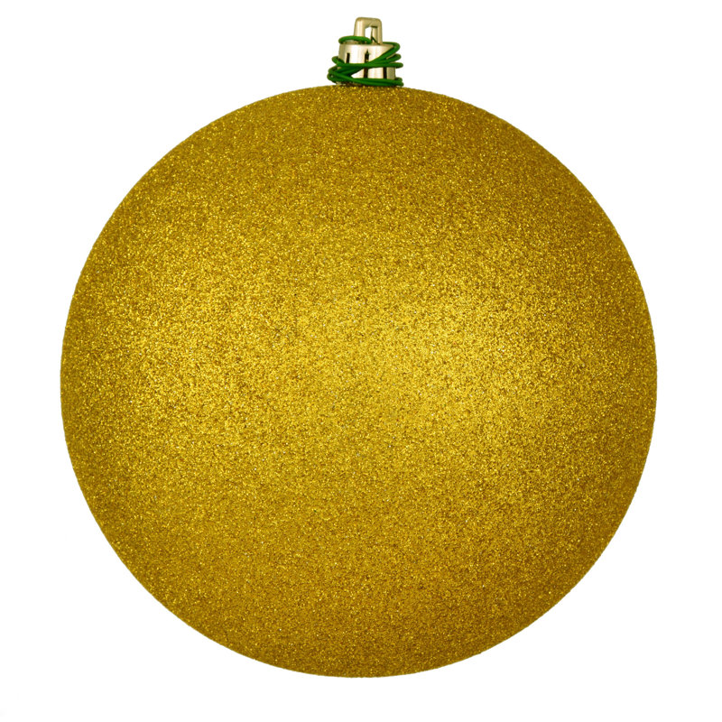 Décoration de boule décorative des Fêtes, H 12 po x l 12 po x P 12 po, Paillettes calcaire