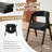 4 Solid Wood Upholstered Dining Armchairs-1138066214-1138066208