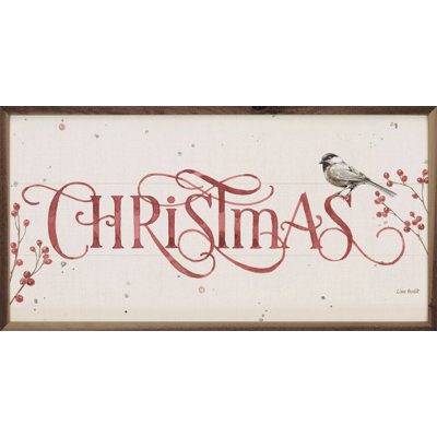 «A Christmas Weekend No Snowflakes By Lisa Audit» sur bois