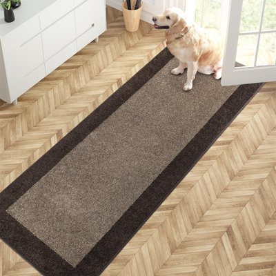 Super Absorbent Doormat, Non-Slip Machine Washable Entryway Rug for Muddy Shoes & Paws