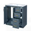 Meuble-lavabo 30 po avec lavabo en céramique-290844808
