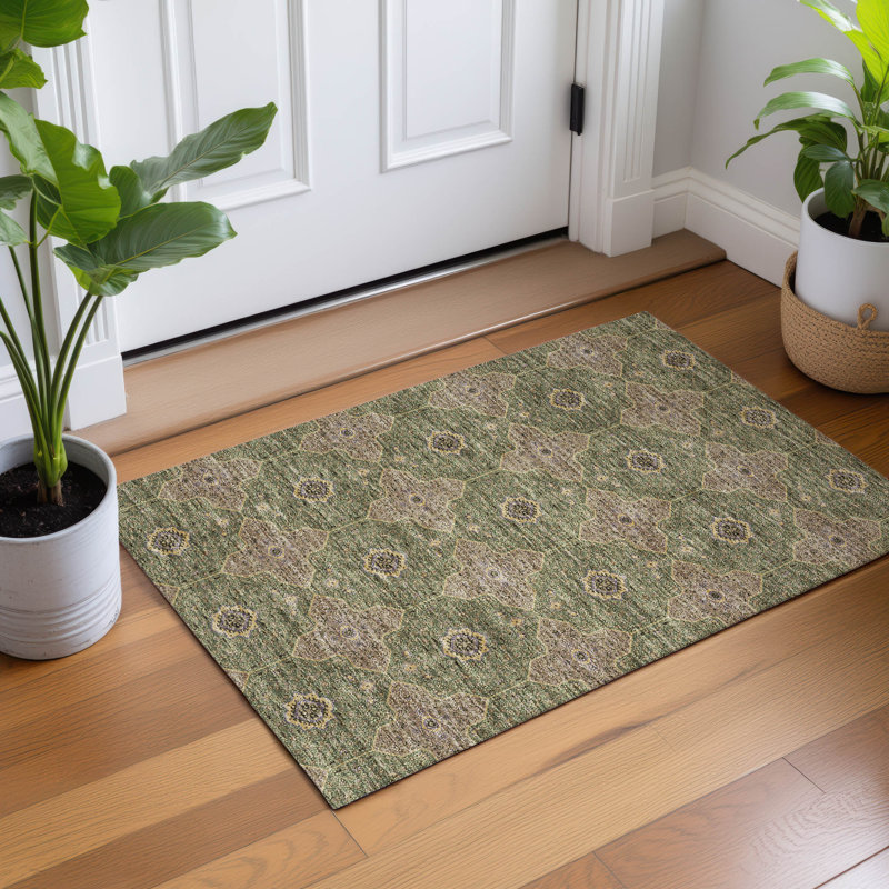 Tapis intérieur / extérieur lavable à la machine Chantille ACN2410 Global, Rectangle 1 pi 8 po x 2 pi 6 po