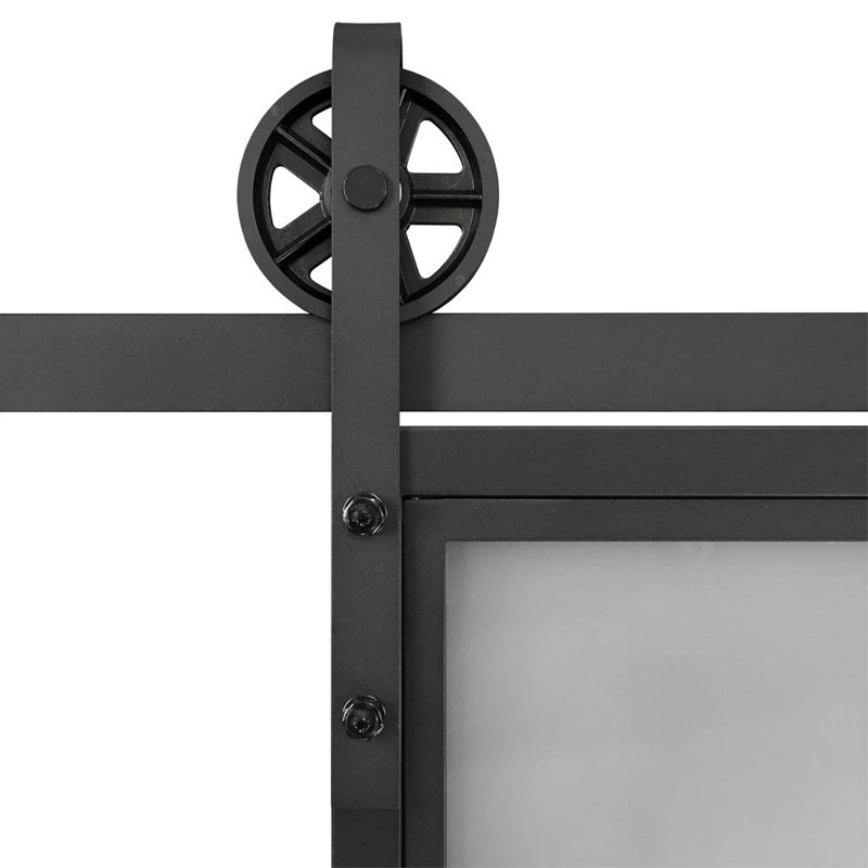 Modesto Sliding Door Wheel Frame Hardware Kit, 200cm