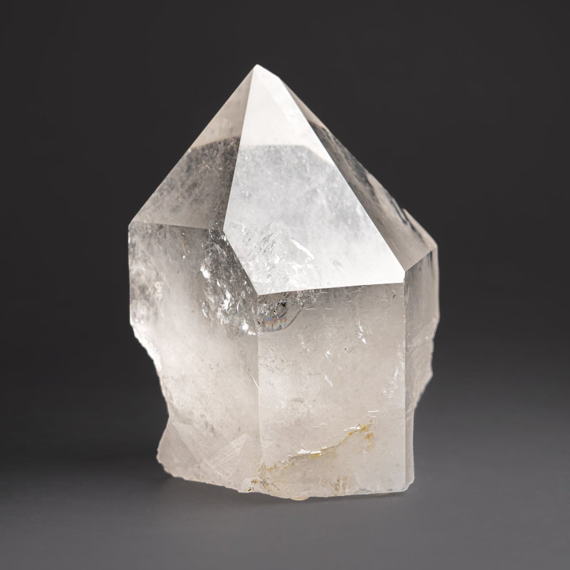 Genuine Polished Clear Quartz Point From Brazil (4.7 Lbs)
