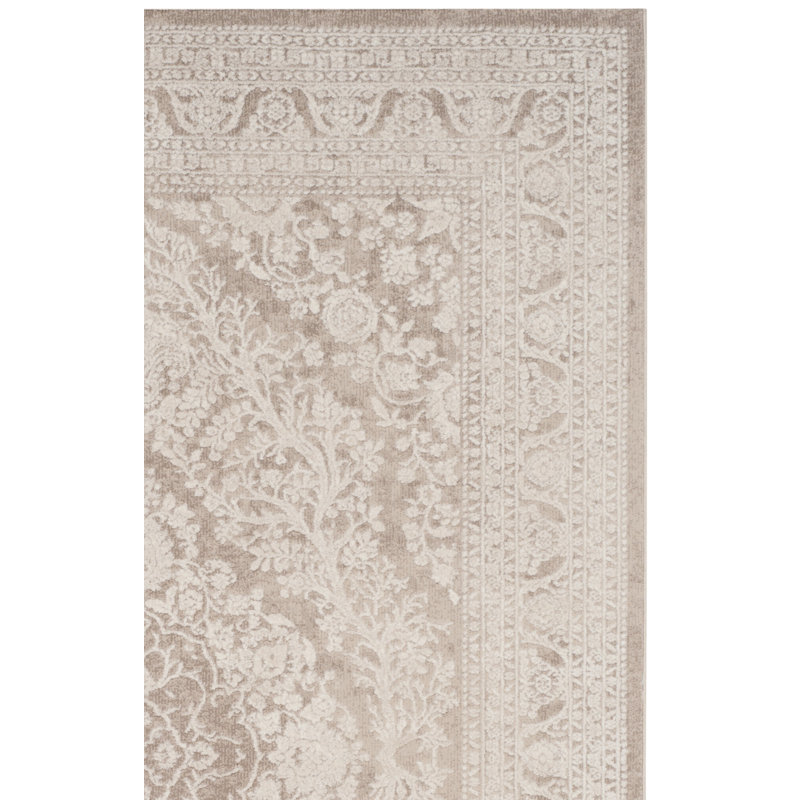 Tapis beige / crème Calidia, Rectangle 4pi x 6 pi