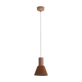 Meier 8" LED Pendant in Coffee