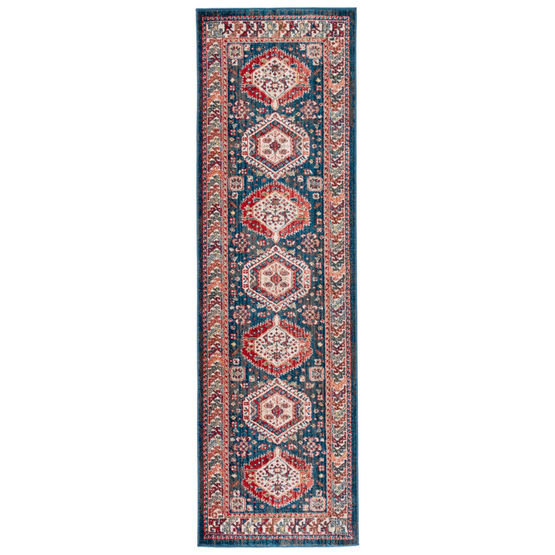 Tapis oriental Kashan Performance, Tapis de couloir 2 pi 6 po x 8 pi