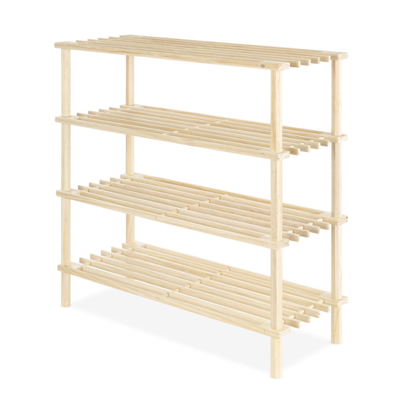Tablette à 4 niveaux en bois Whitmor