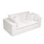 Siège modulaire modulaire pour canapé, canapé rembourré et compressé pour le salon, la chambre à coucher, un appartement, aucun assemblage requis, combinaison libre de 2 pièces, tissu en velours côtelé moelleux-175040659