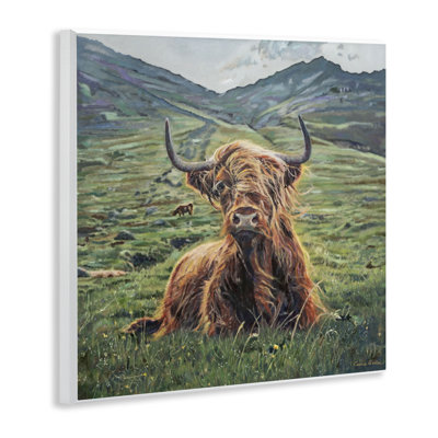Plaque murale de la vallée du vent Windblown, par Carrie Goller