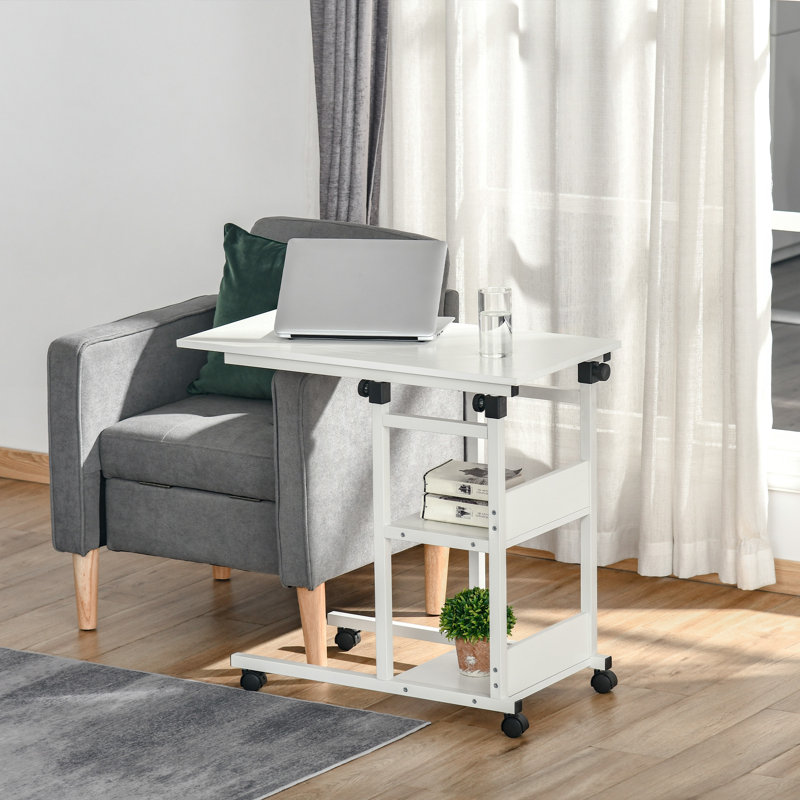 Bureau debout mobile, hauteur réglable 31,5 pouces