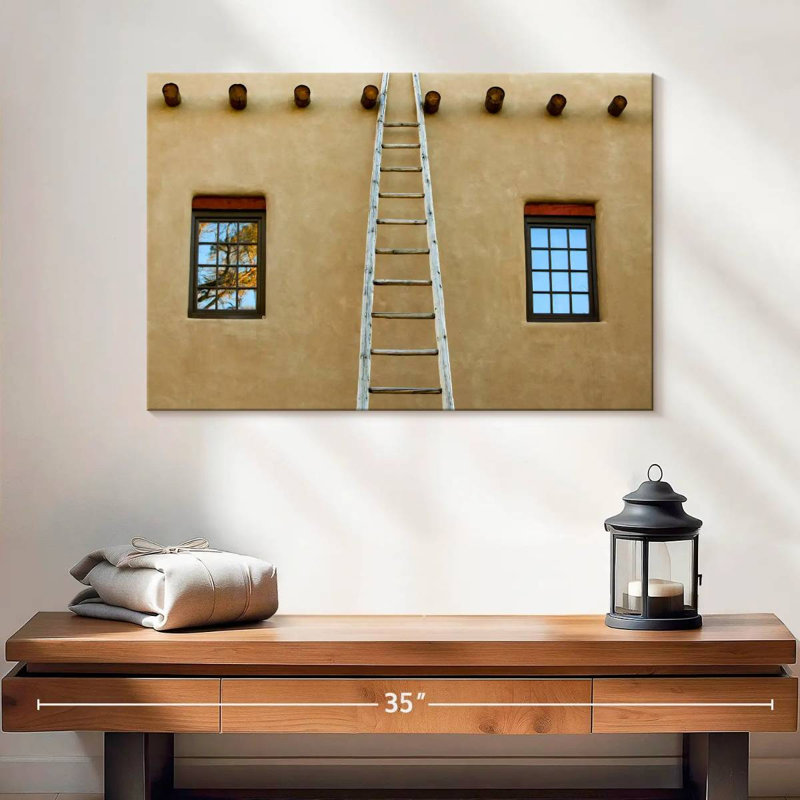 Adobe House Staircase