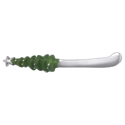 Épandeur d'arbre de Noël vert