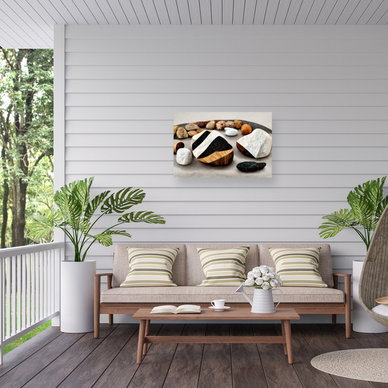 Collection Treechild Stone sur toile par Treechild, H 22 po x l 32 po