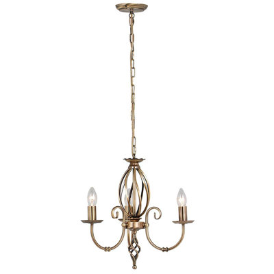 Wannamaker 3 - Light Candle Style Chandelier