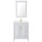 Daria 30'' Single Bathroom Vanity with Marble Top-97873280-124965840-124965841
