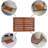 Petties Bathroom Anti-Slip Teak Wood Mat-204651400