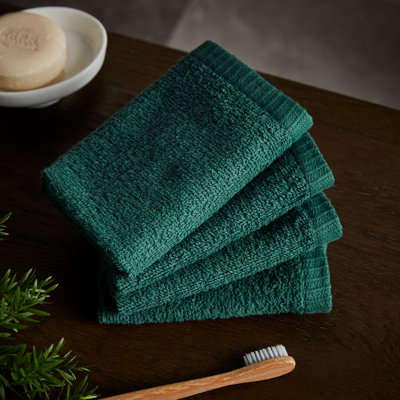Quick Dry Cotton Face Cloth 4 Pack