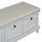 Classic Shoe Bench With Cushion And Three Drawers, Fluted Entryway Bench For Living Room, Entryway, And Hallways-1536305214