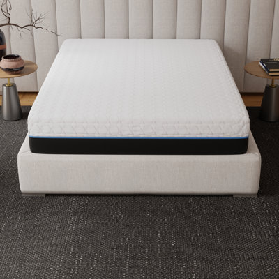 Matelas simple TG en mousse viscoélastique imprégnée de cuivre 12 pouces