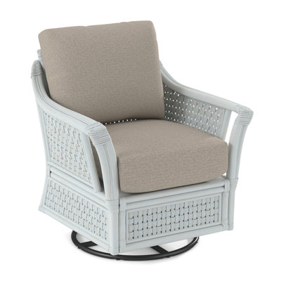 Boca 32" Wide Swivel Armchair by Braxton Culler
