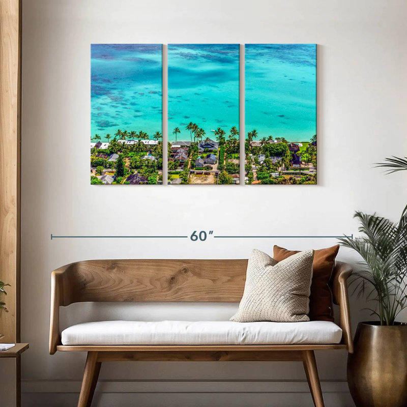 Nicci Lanikai Beach Homes, H 28 po x l 45 po