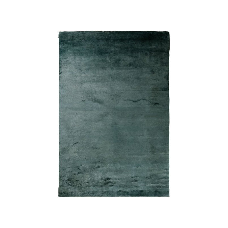 Textured Mohair Azure Area Rug, Rectangle 12' x 18'