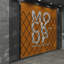 Security Black Metal Gate-86916089