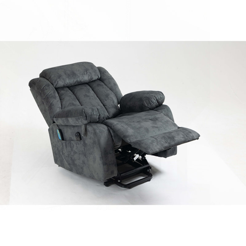 Fauteuil inclinable électrique Power Lift, Bleu gris