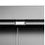 Rangement réglable de 47,3 po en métal noir avec 3 tablettes (capacité de 110 lb) et garde-manger autoportant robuste pour la cuisine, le garde-manger et le salon-129437212