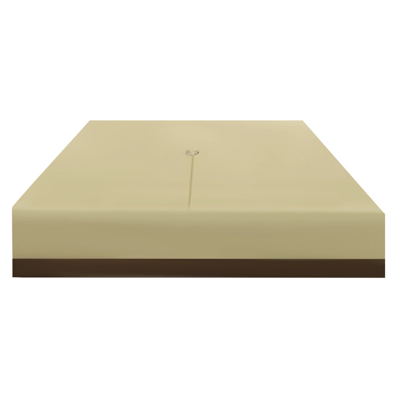 Table Cover Waterproof Rectangular Table And Chair Set Cover Outdoor With Storage Bag (Beige)