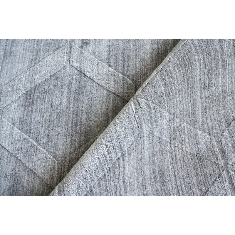 Castelli Geometric Area Rug in Gray, Rectangle 9' x 12'