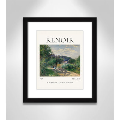 Old Masters Collection "A Road in Louveciennes" Print