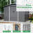Metal Storage Shed Foundation Kit Included