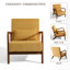 Fauteuil d'appoint Jyrin Mid Century-1662300187-1662300186