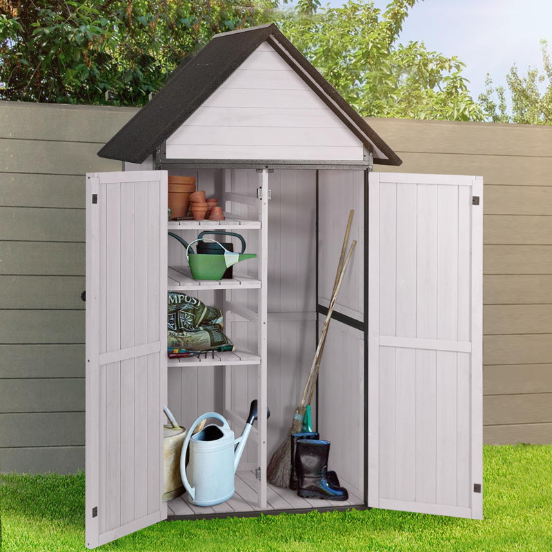 Sheds Outdoor Storage,garden Shed With Metal Frame Structure And Adjustable Shelves,large Capacity Storage Tool Cabinet Box For Backyard Garden Patio Lawn