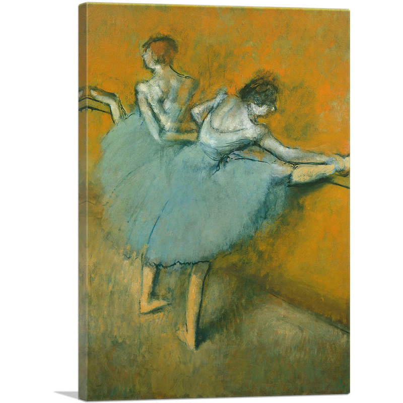 Danseurs au bar - 1888, H 26 po x l 18 po x P 1,5 po
