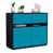 Anthracite/Turquoise