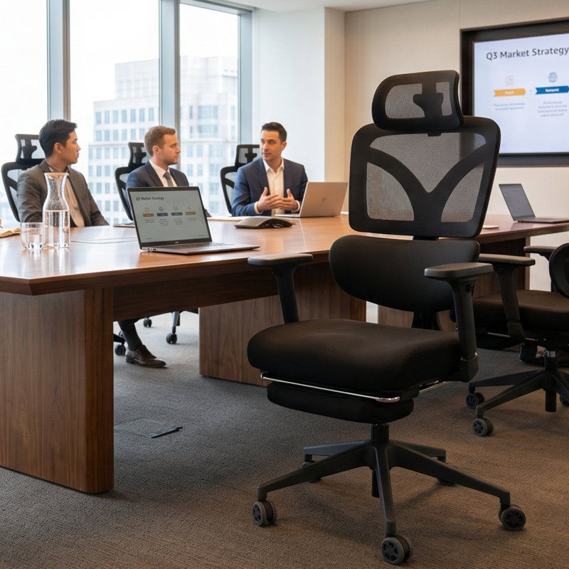 Fauteuil de bureau ergonomique avec appui-tête 3D, soutien lombaire 4D, accoudoirs réglables, inclinaison 145 ° Zero Gravity, fauteuil de jeu d'ordinateur avec repose-pieds, dossier en filet respirant et siège en coin pour les jeux de bureau à domicile
