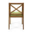 Élégantes chaises de salle à manger en bois d'acacia pour les espaces extérieurs-796057190