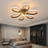 Korinthian 1-Light 23" Semi Flush Mount 3000K LED Triac Dimmable-13948516