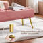 Banc avec repose-pieds Modern Velvet-1200224044