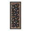 Tapis d'Halloween fantôme et chauve-souris, noir/orange, lavable à la machine, à poils courts, antidérapant-632949024