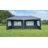  20'x10' Pop-Up Canopy Tent, Heavy Duty Oxford Fabric Commercial Gazebo with 4 Removable Sidewalls, Waterproof & UV-Resistant Instant Shelter, for Parties, Trade Shows, Backyard(black)-111044838-109236290