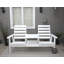 Martyna Solid Wood Pine Outdoor Bench-882089822