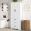 Grande armoire de rangement pour salle de bain
