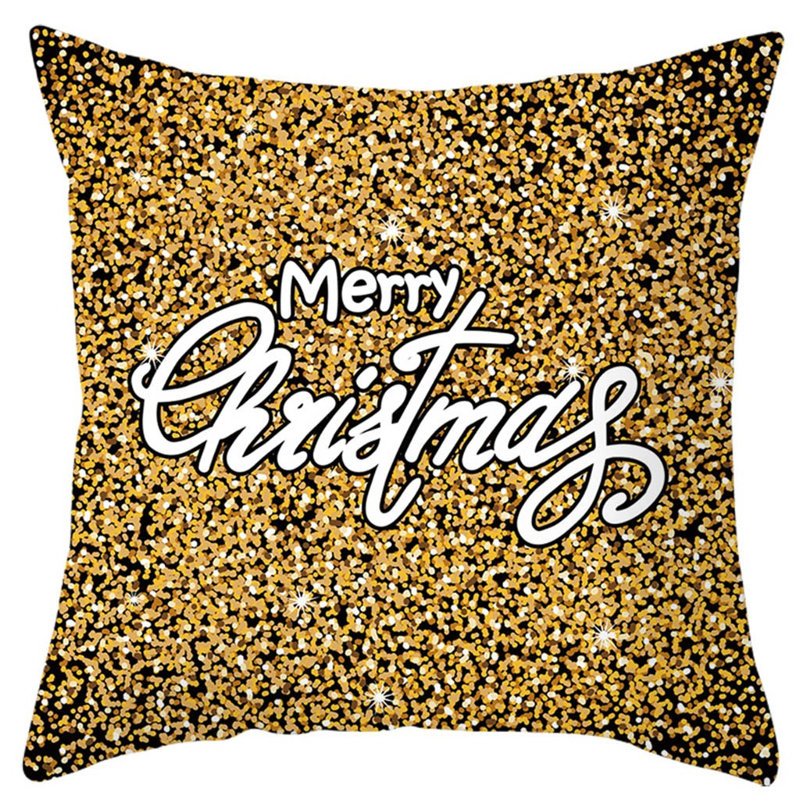 Housse de coussin décorative Merry Christmas