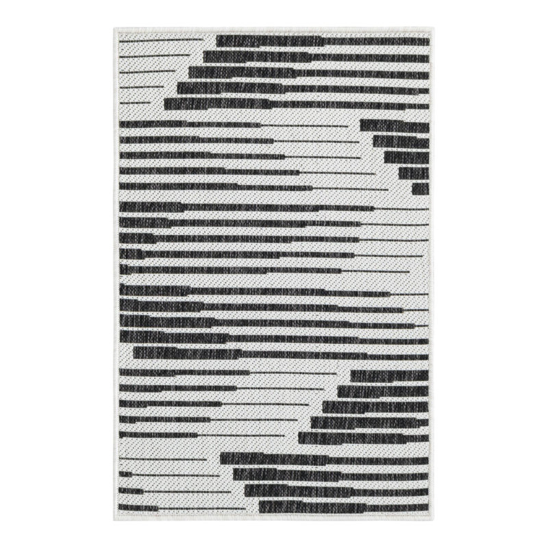 Geometric Indoor / Outdoor Rug, Rectangle 2' x 3'1"